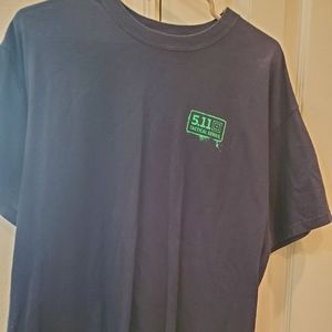 Two 5.11 Tactical Police Military T Shirts